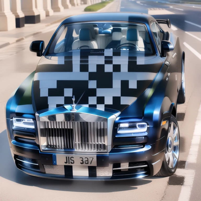 Artistic QR code generated from the prompt: rolls Royce
